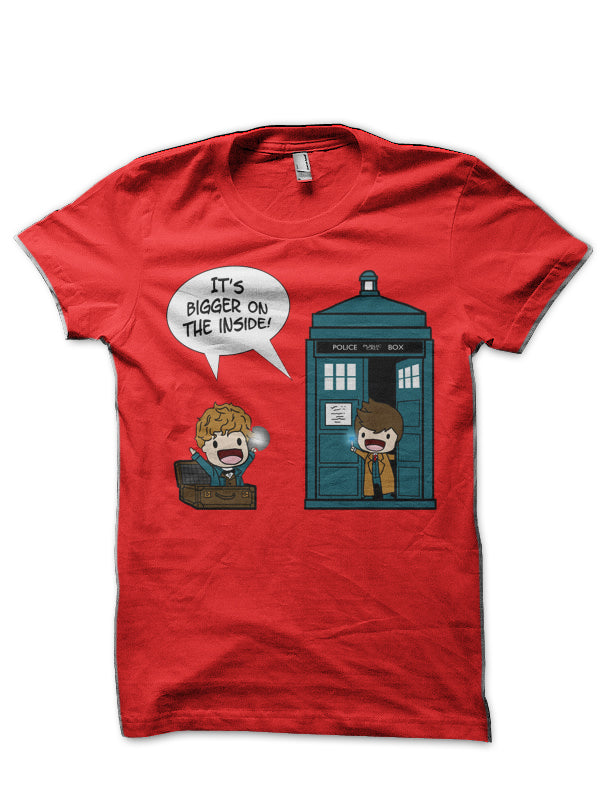 Itâ€™s Bigger On The Inside T-Shirt Hoodie, Sweatshirt | CoreVibeTees.com