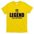 The Legend Has Retired Crown T-Shirt Hoodie, Sweatshirt | CoreVibeTees.com