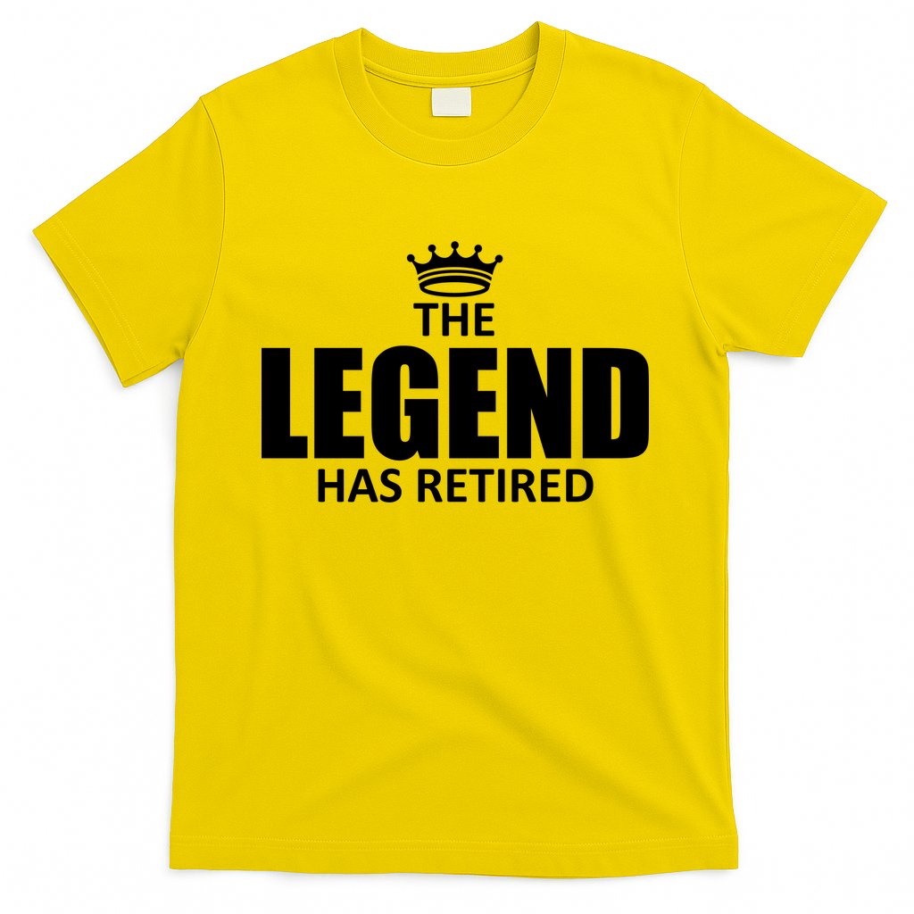 The Legend Has Retired Crown T-Shirt Hoodie, Sweatshirt | CoreVibeTees.com