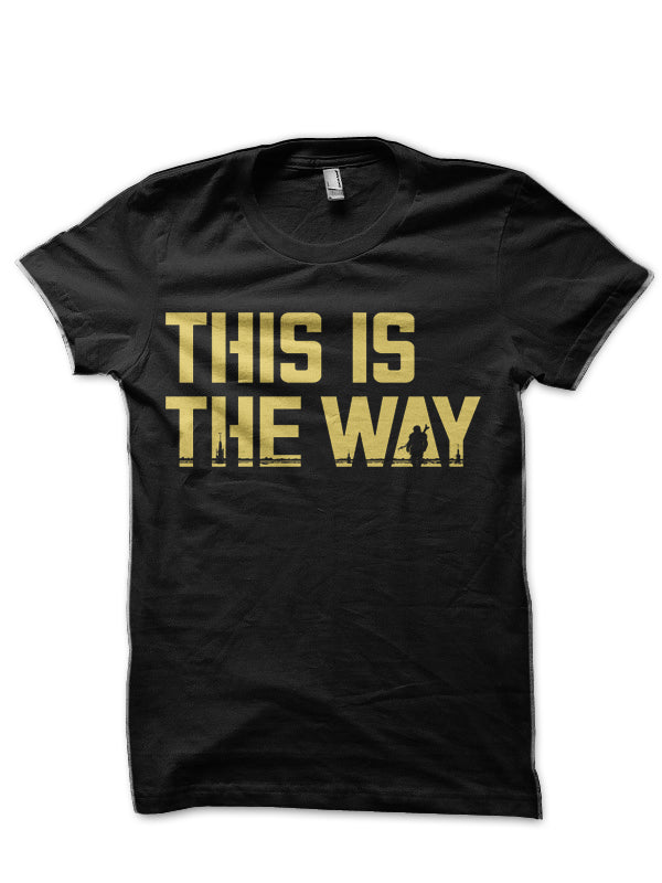 This is the Way Black T-Shirt Style001 Hoodie, Sweatshirt | CoreVibeTees.com