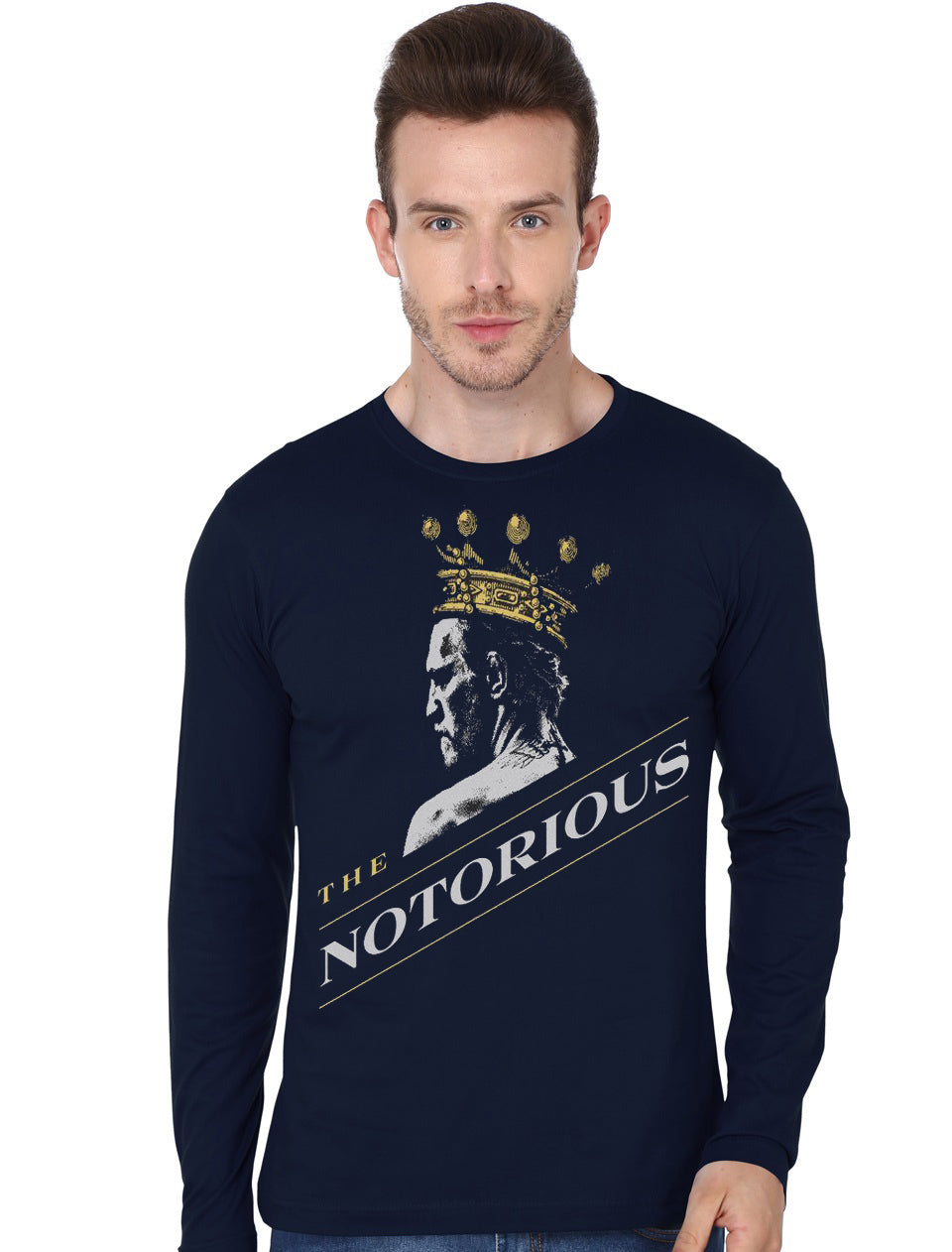 The Notorious Navy Blue T-Shirt Hoodie, Sweatshirt | CoreVibeTees.com