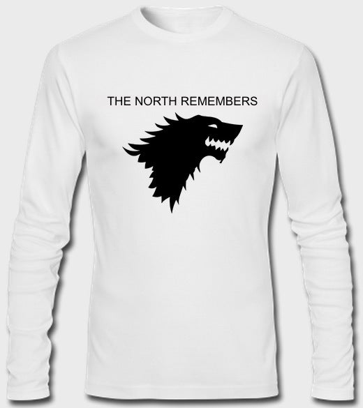 â€˜The North Remembers Full Sleeves T-shirt Hoodie, Sweatshirt | CoreVibeTees.com