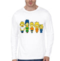 Junglhouse Chibi â€“ The Simpsons version 2 White T-Shirt Hoodie, Sweatshirt | CoreVibeTees.com