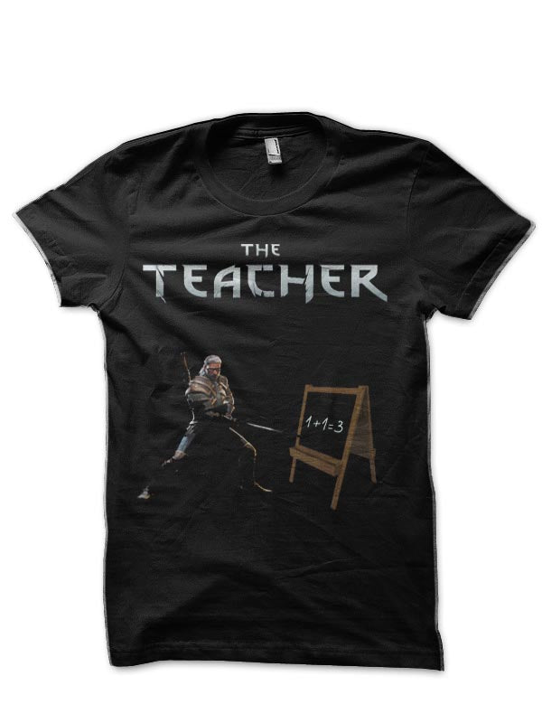 The Teacher Black T-Shirt Hoodie, Sweatshirt | CoreVibeTees.com