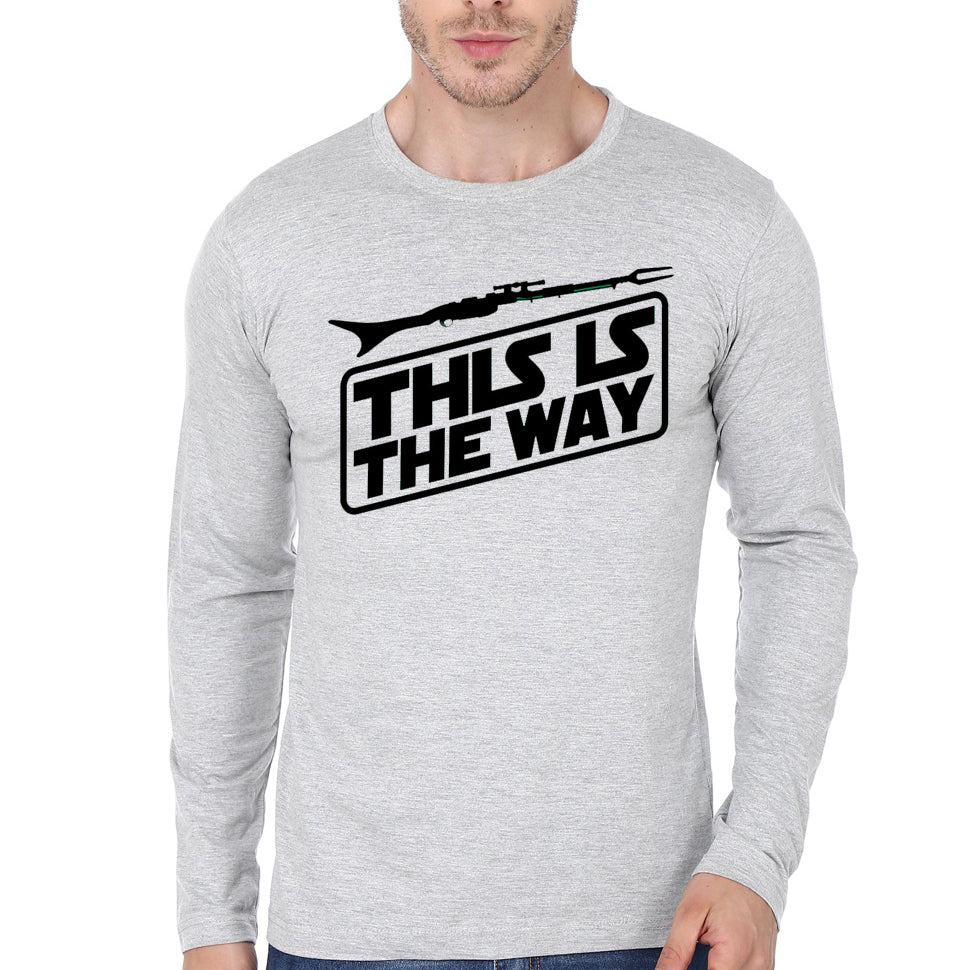 This Is The Way Grey T-Shirt Hoodie, Sweatshirt | CoreVibeTees.com
