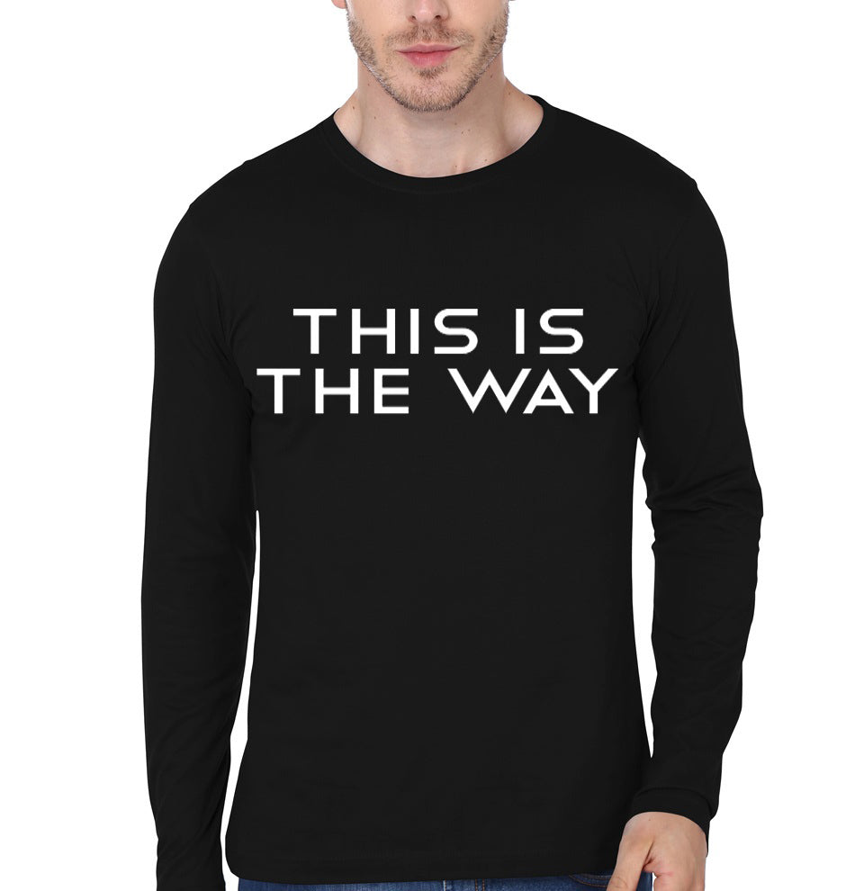 This Is The Way Black T-Shirt Hoodie, Sweatshirt | CoreVibeTees.com