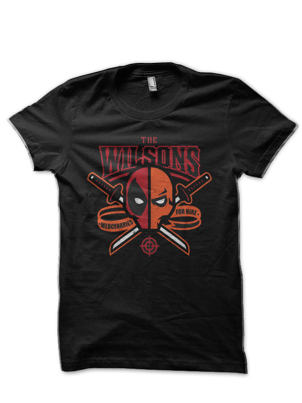 The Wilsons Black T-Shirt Hoodie, Sweatshirt | CoreVibeTees.com
