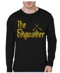 The Skywalker Black Full Sleeve T-Shirt Hoodie, Sweatshirt | CoreVibeTees.com