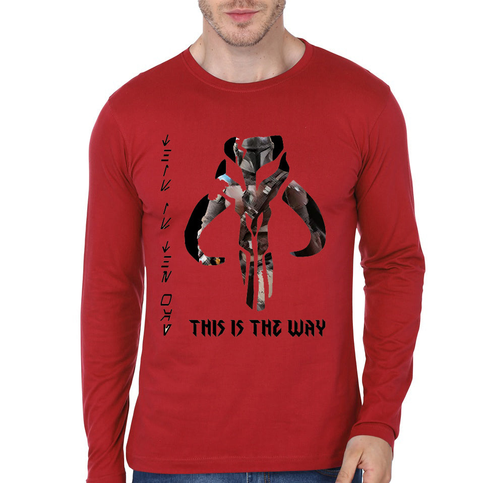 This is the Way Red T-Shirt Hoodie, Sweatshirt | CoreVibeTees.com