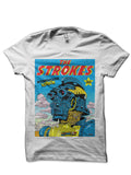The Strokes White T-Shirt Hoodie, Sweatshirt | CoreVibeTees.com