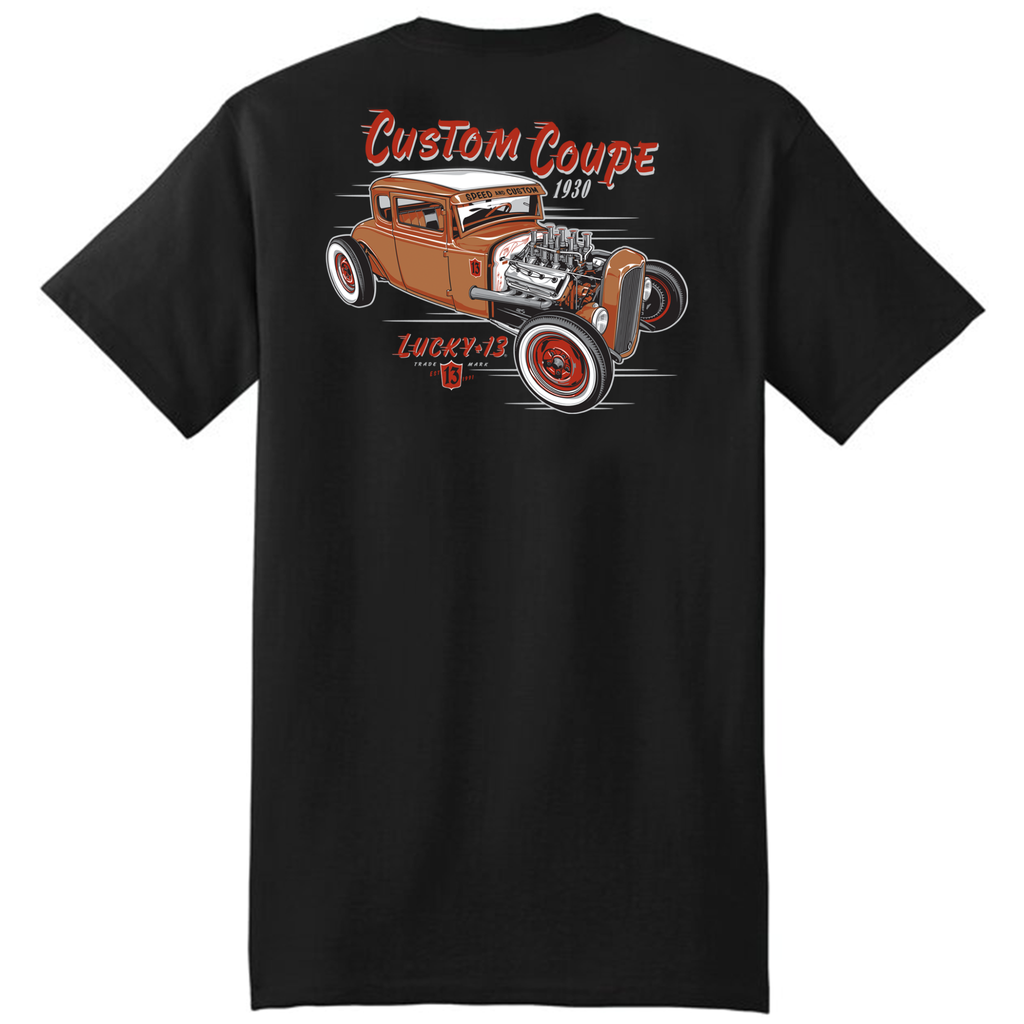 Lucky 13 The Custom Coupe T-Shirt Hoodie, Sweatshirt | CoreVibeTees.com (Image 1)