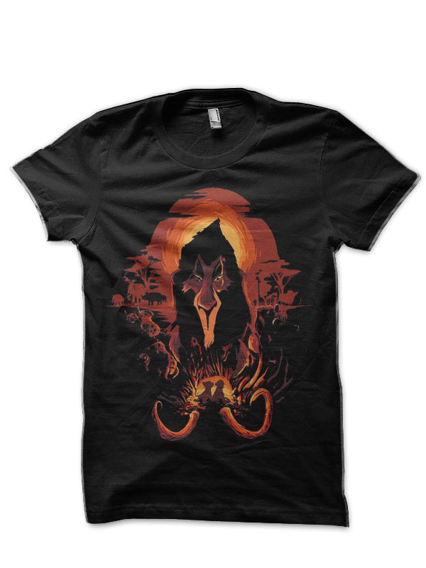 The Lion King Half Sleeve Black T-Shirt Style004 Hoodie, Sweatshirt | CoreVibeTees.com