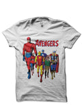 Avengers White T-Shirt Hoodie, Sweatshirt | CoreVibeTees.com