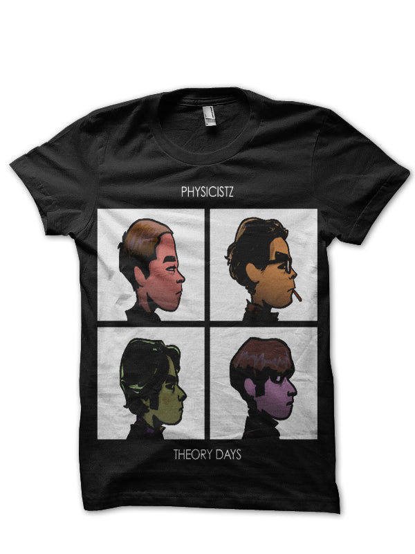 Theory Days Black T-Shirt Hoodie, Sweatshirt | CoreVibeTees.com