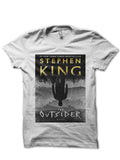 The Outsider Half Sleeve White T-Shirt Hoodie, Sweatshirt | CoreVibeTees.com