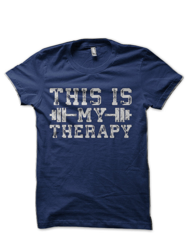 This Is My Therapy Half Sleeve T-Shirt Hoodie, Sweatshirt | CoreVibeTees.com