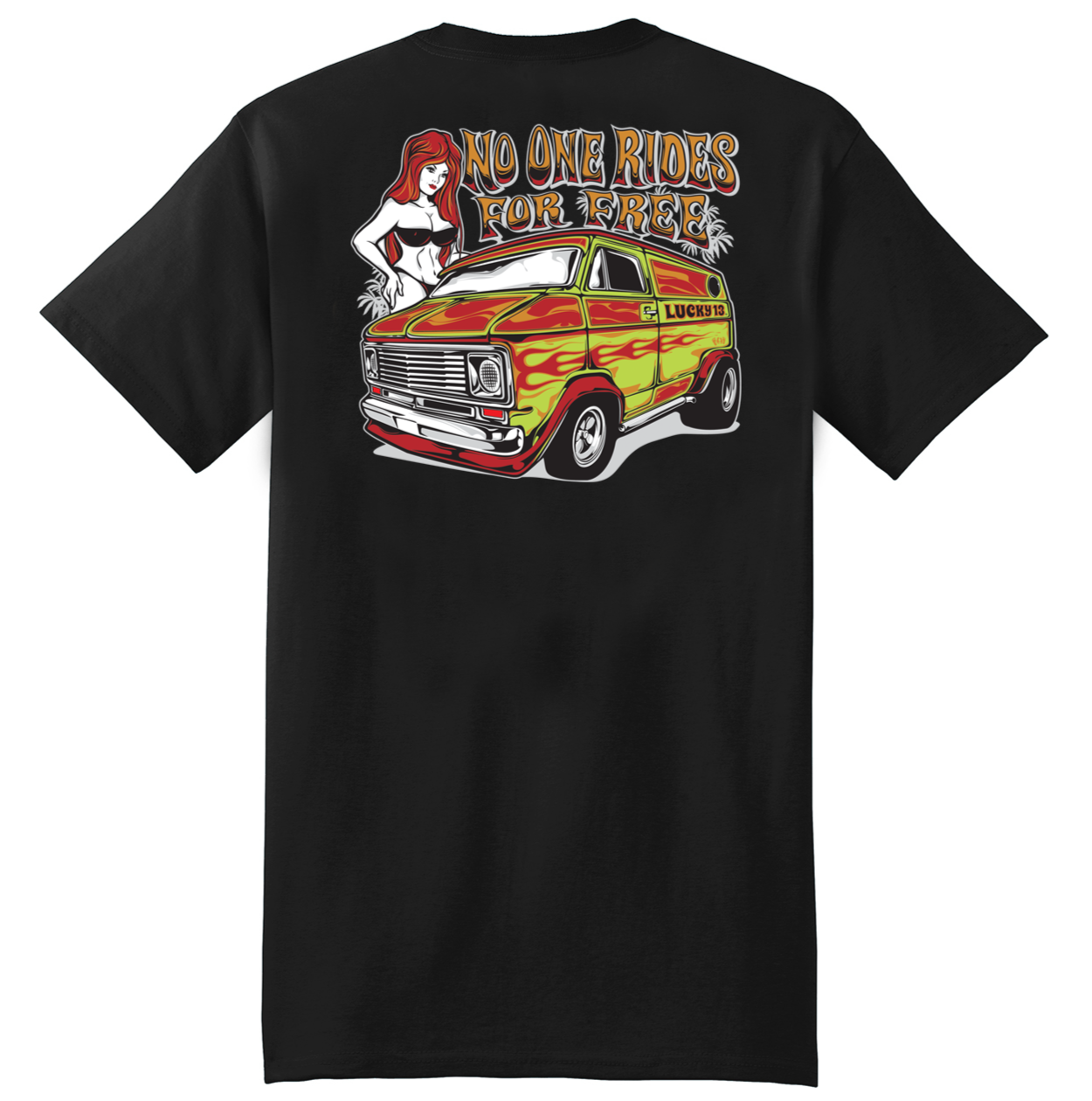 Lucky 13 The Super Van T-Shirt Hoodie, Sweatshirt | CoreVibeTees.com (Image 1)