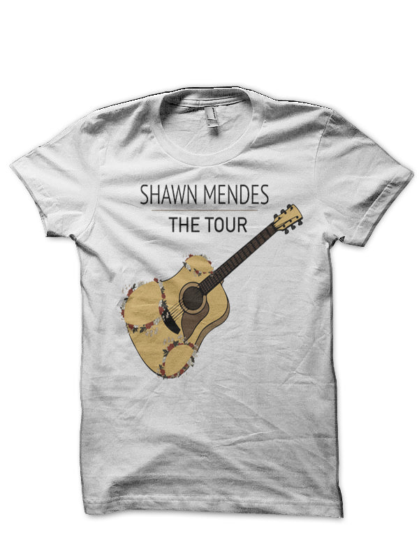 Shawn Mendes â€“ The Tour White T-Shirt Hoodie, Sweatshirt | CoreVibeTees.com