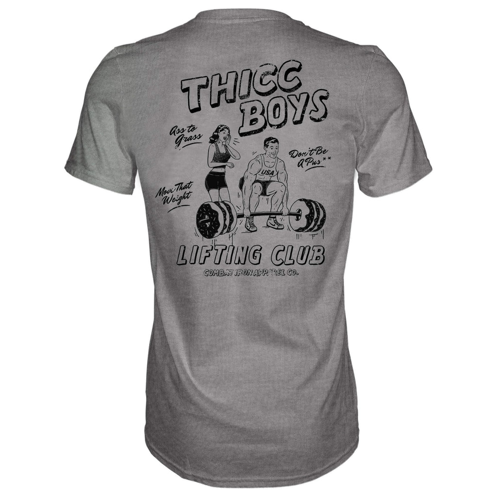 Thicc Boys Workout Club Men's T-Shirt Hoodie, Sweatshirt | CoreVibeTees.com (Image 5)