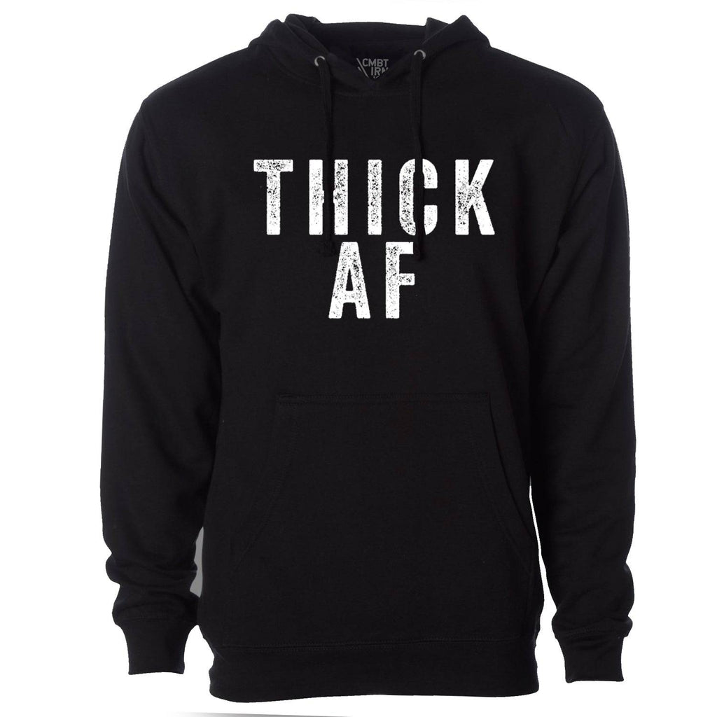 THICK AF MEN'S MIDWEIGHT FLEECE LINED HOODIE T-Shirts, Sweatshirt | CoreVibeTees.com (Image 1)