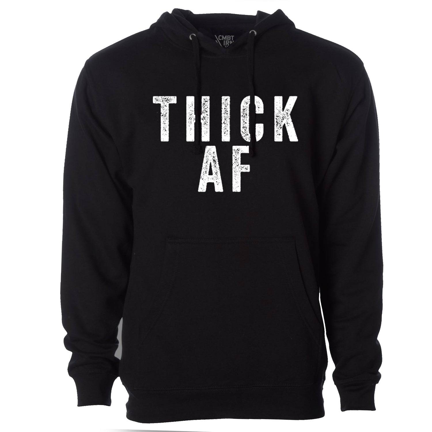 THICK AF MEN'S MIDWEIGHT FLEECE LINED HOODIE T-Shirts, Sweatshirt | CoreVibeTees.com (Image 1)