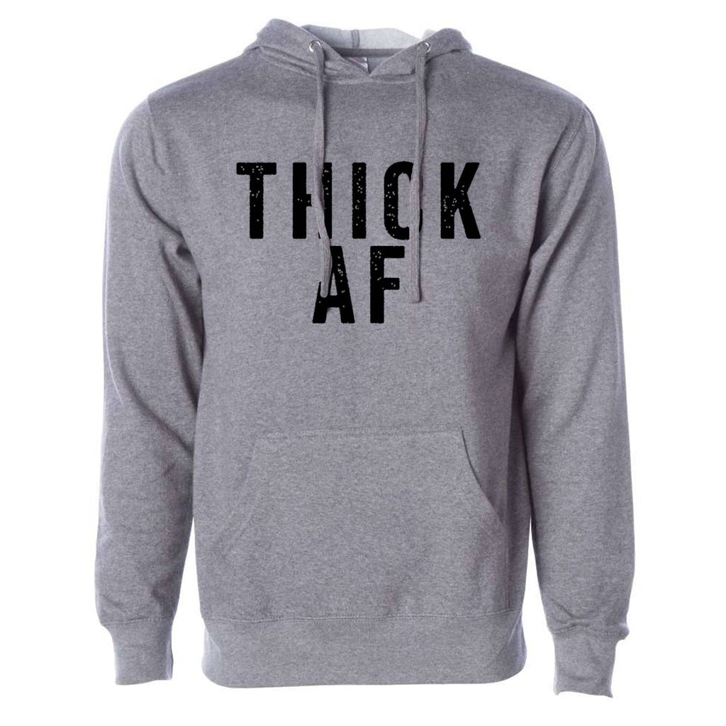 THICK AF MEN'S MIDWEIGHT FLEECE LINED HOODIE T-Shirts, Sweatshirt | CoreVibeTees.com (Image 2)