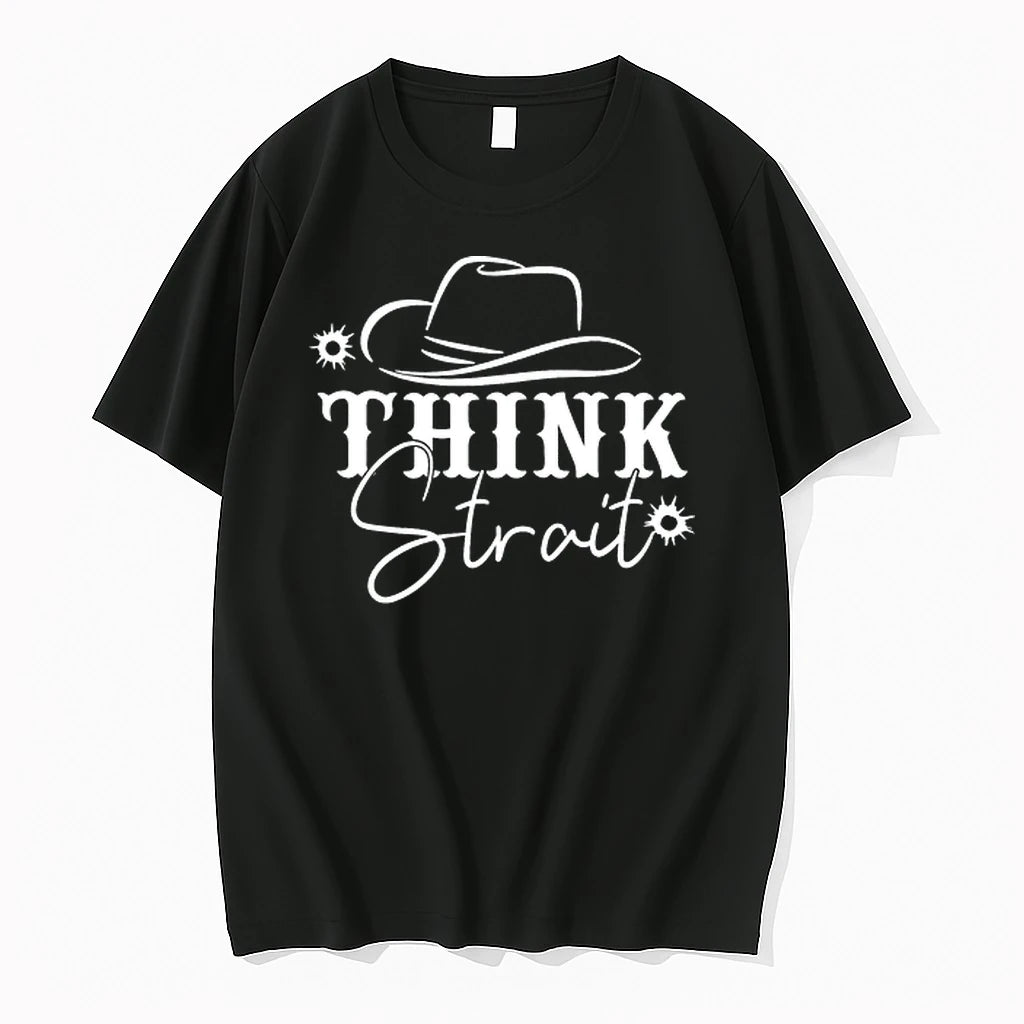 Think Strait The Hat 0 Tshirts Sweater