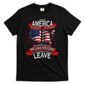 This Is America If You Don't like It Leave T-Shirt Hoodie, Sweatshirt | CoreVibeTees.com