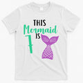 This Mermaid Is 7 Years Old Birthday T-Shirt Hoodie, Sweatshirt | CoreVibeTees.com