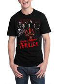 Michael Jackson Thriller Half Sleeve Black T-Shirt Hoodie, Sweatshirt | CoreVibeTees.com