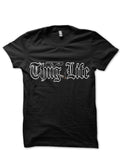 Thug Life Black Tee Hoodie, Sweatshirt | CoreVibeTees.com