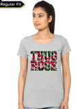 Thug Rose Grey Girlâ€™s T-Shirt Hoodie, Sweatshirt | CoreVibeTees.com