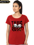 Thug Rose Red Girlâ€™s T-Shirt Hoodie, Sweatshirt | CoreVibeTees.com