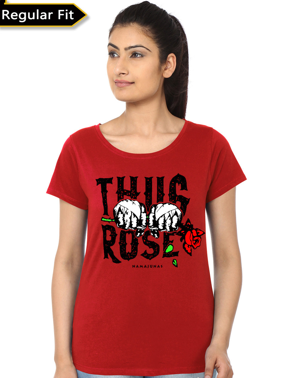 Thug Rose Red Girlâ€™s T-Shirt Hoodie, Sweatshirt | CoreVibeTees.com
