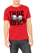 Thug Rose UFC Red T-Shirt Hoodie, Sweatshirt | CoreVibeTees.com