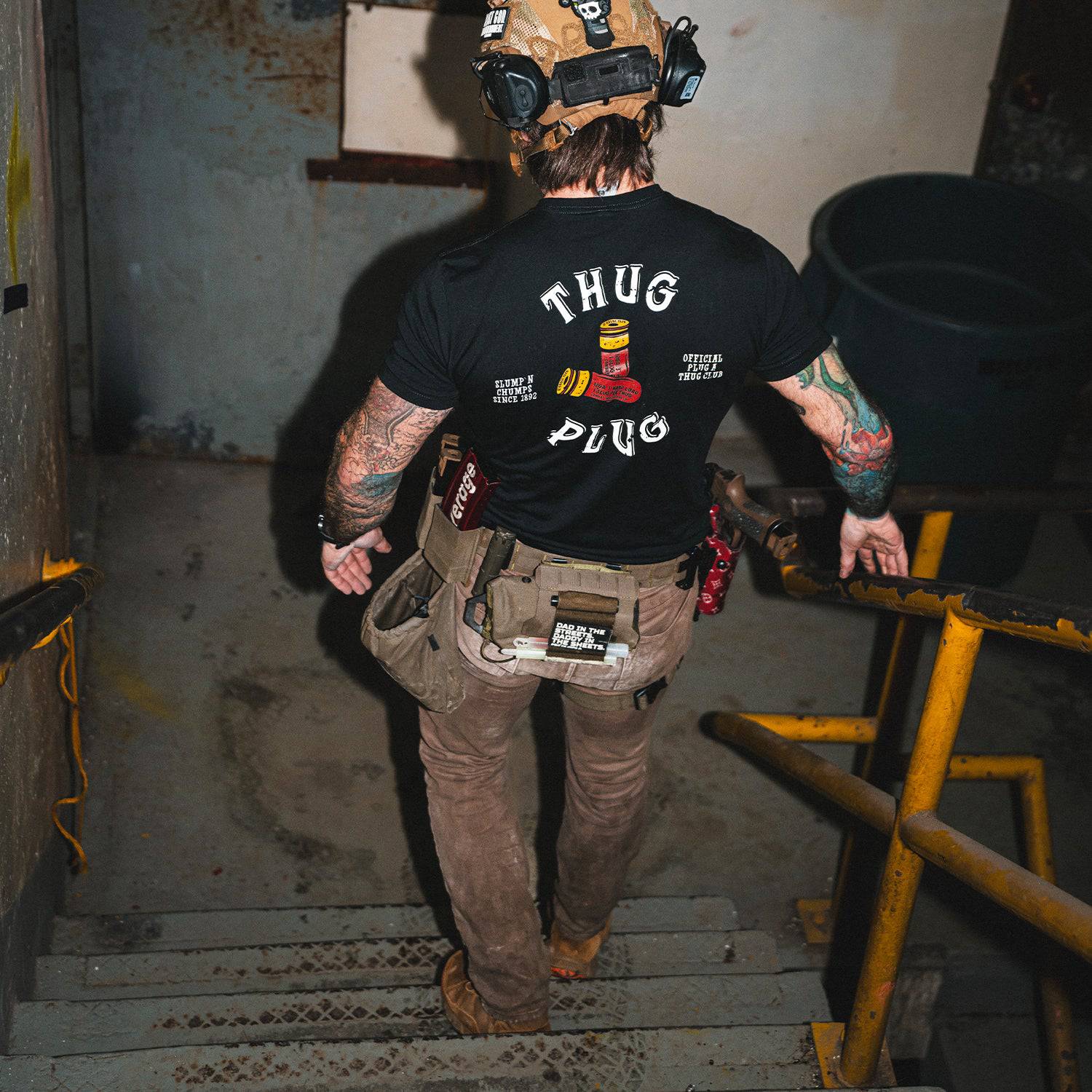 Thug Plug: Official Plug A Thug Men's T-Shirt Hoodie, Sweatshirt | CoreVibeTees.com (Image 3)