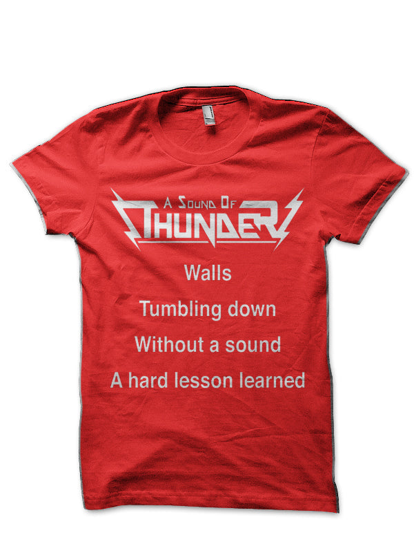 Walls â€“ A Sound of Thunder T-Shirt Hoodie, Sweatshirt | CoreVibeTees.com