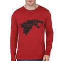 Winter Is Coming Red Full Sleeve Tee Hoodie, Sweatshirt | CoreVibeTees.com