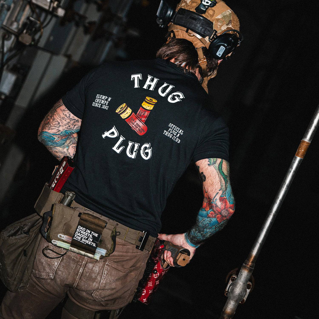 Thug Plug: Official Plug A Thug Men's T-Shirt Hoodie, Sweatshirt | CoreVibeTees.com (Image 4)