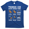 Things I Do In My Spare Time Capybara Funny Rodent T-Shirt Hoodie, Sweatshirt | CoreVibeTees.com