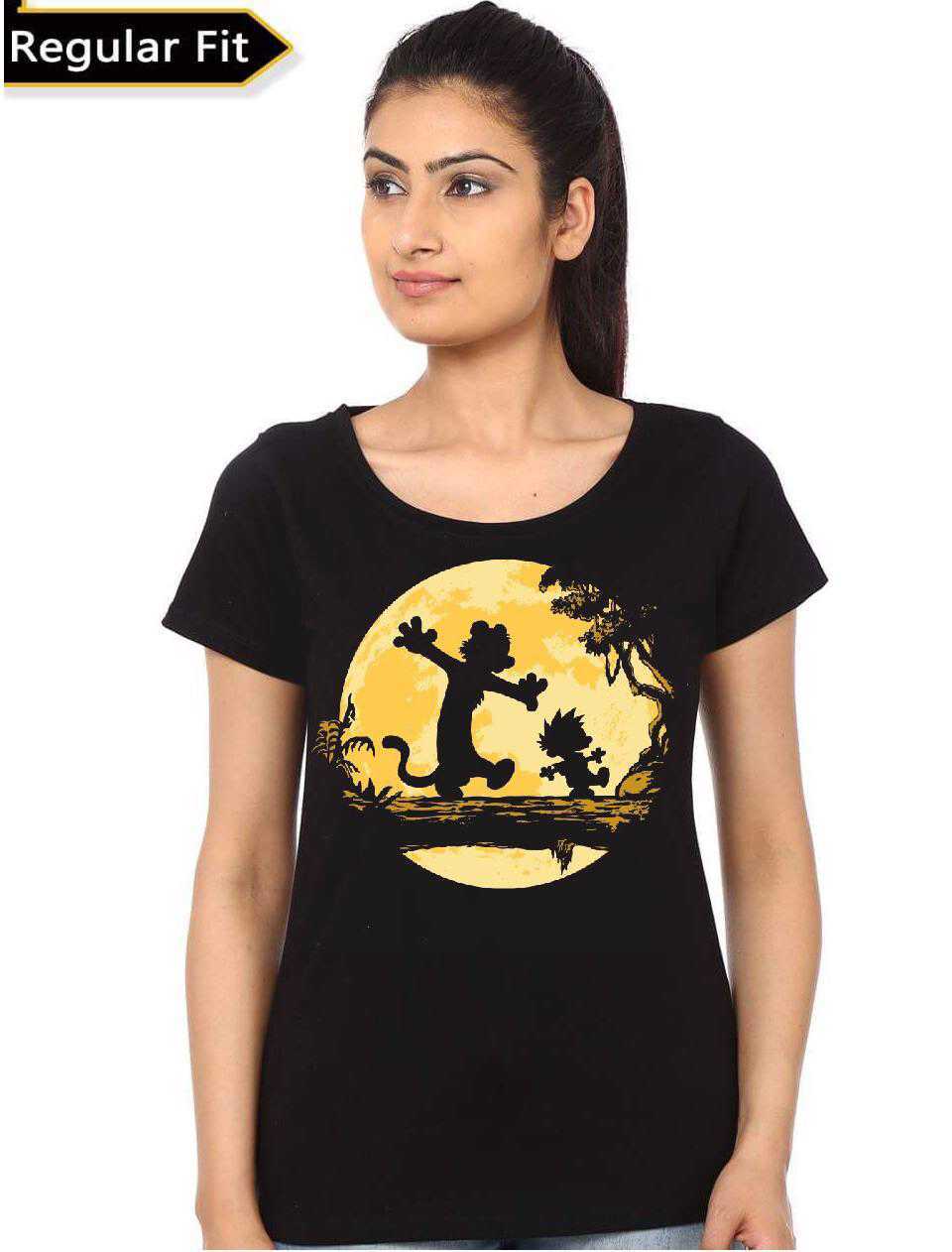 No Worries â€“ Calvin and Hobbes Black Top T-Shirts, Hoodie, Sweatshirt | CoreVibeTees.com