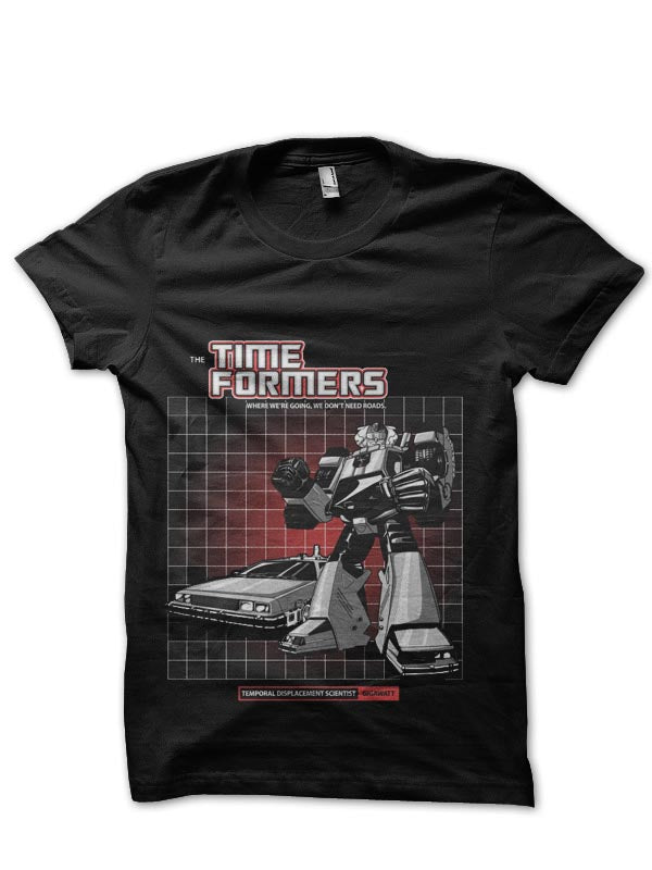 Time Formers Black T-Shirt Hoodie, Sweatshirt | CoreVibeTees.com
