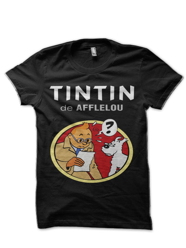 Tintin Afflelou Half Sleeve T-Shirt Hoodie, Sweatshirt | CoreVibeTees.com