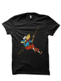 Tintin Black Half Sleeve T-Shirt Style001 Hoodie, Sweatshirt | CoreVibeTees.com