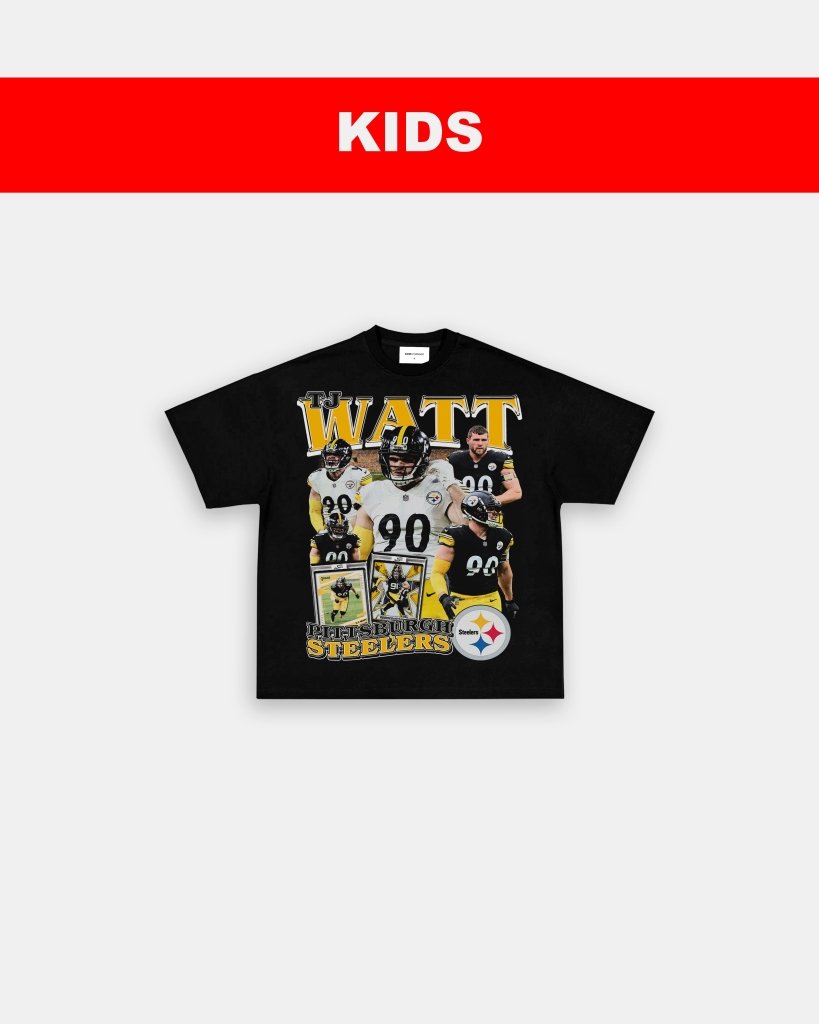 TJ WATT - KIDS TEE Hoodie, Sweatshirt | CoreVibeTees.com (Image 3)