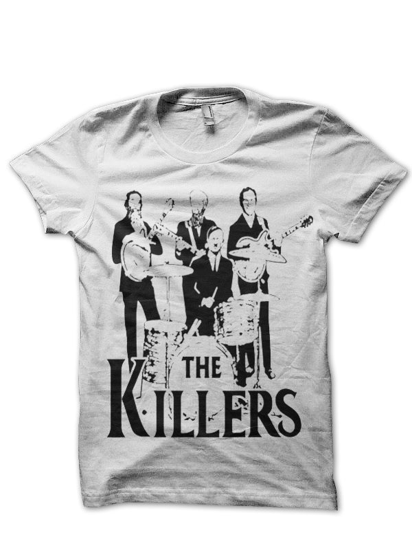 Vandal â€“ The Killers White T-Shirt Hoodie, Sweatshirt | CoreVibeTees.com