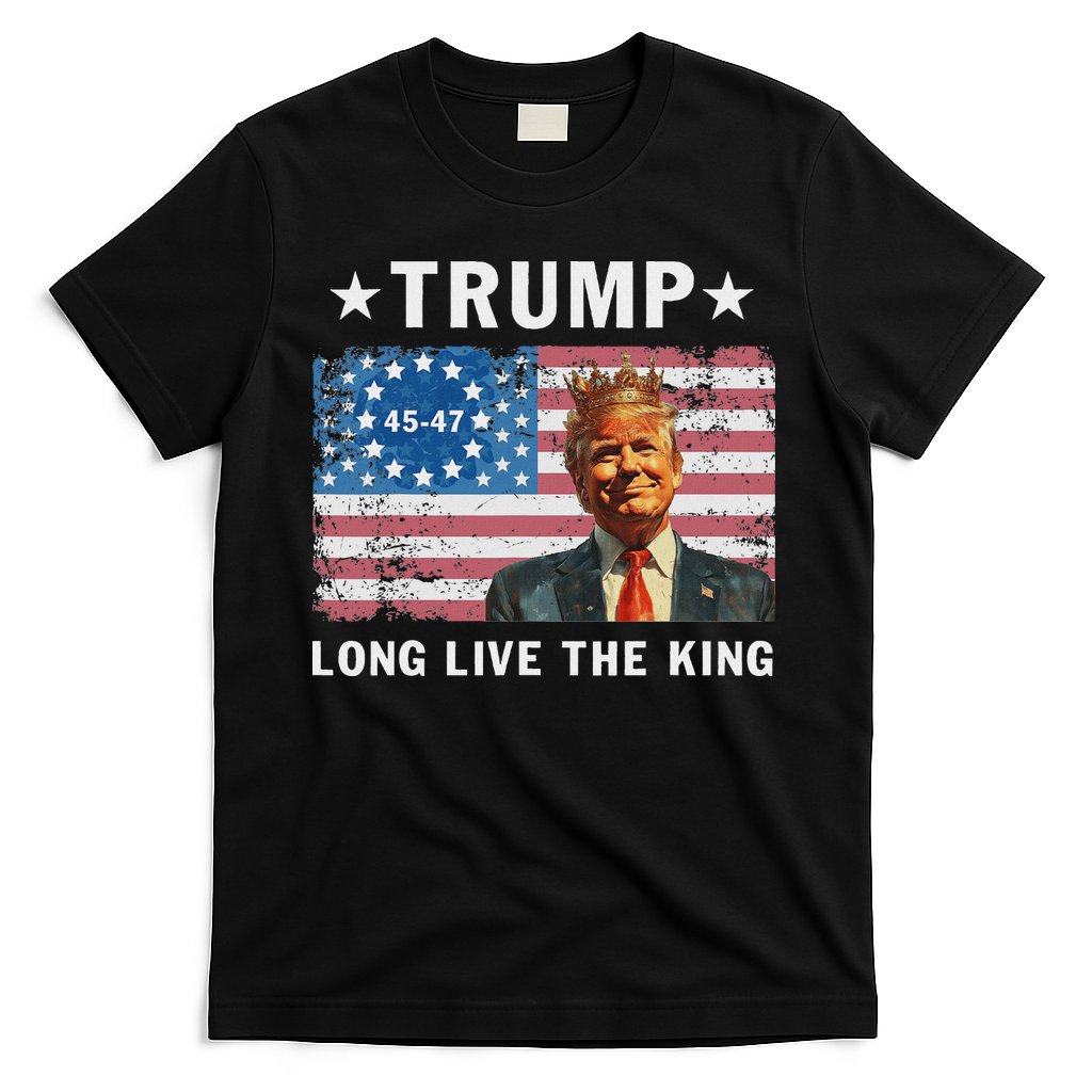 Trump Long Live The King T-Shirt Hoodie, Sweatshirt | CoreVibeTees.com
