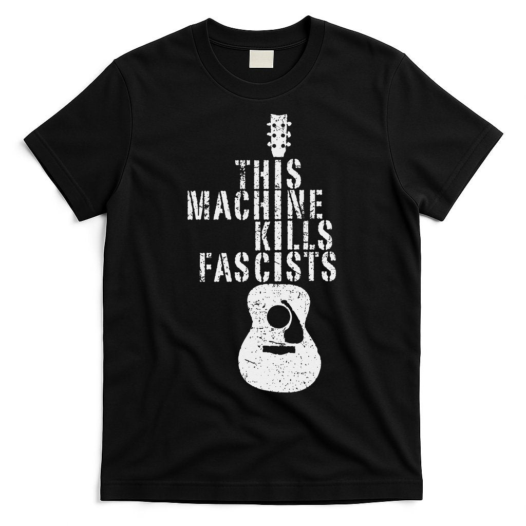 This Machines Kills Fascists Funny Guitar Music Lover T-Shirt Hoodie, Sweatshirt | CoreVibeTees.com