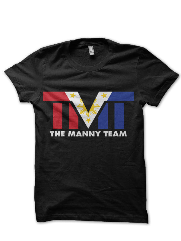 The Manny Team black T-Shirt Hoodie, Sweatshirt | CoreVibeTees.com