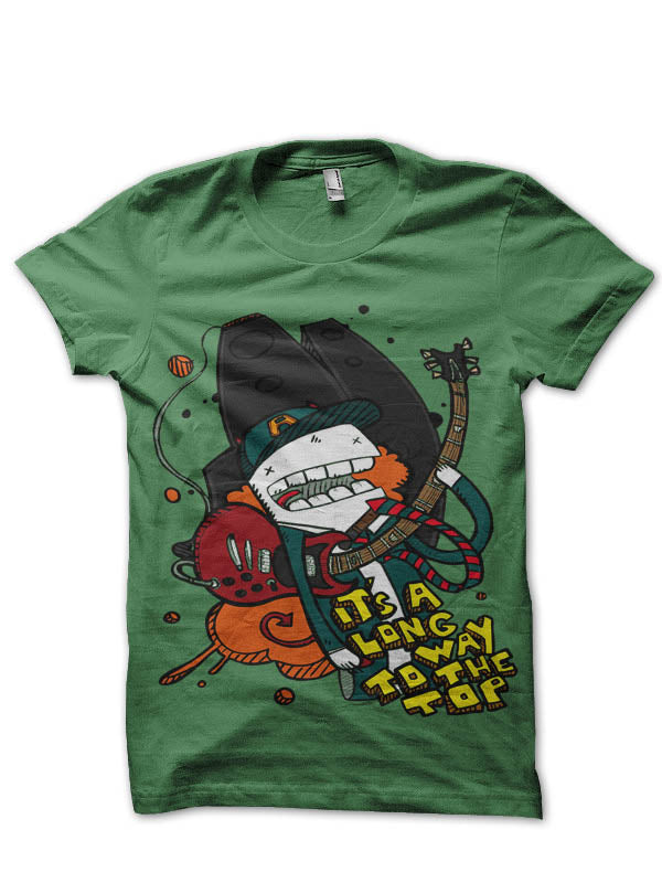 AC DC Green T-Shirt Hoodie, Sweatshirt | CoreVibeTees.com
